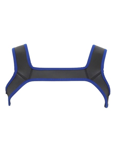 Harnais en néoprène Neo Harness Noir-Bleu Harnais en néoprène Neo Harness Noir-Bleu