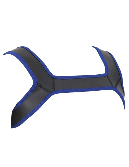 Harnais en néoprène Neo Harness Noir-Bleu Harnais en néoprène Neo Harness Noir-Bleu