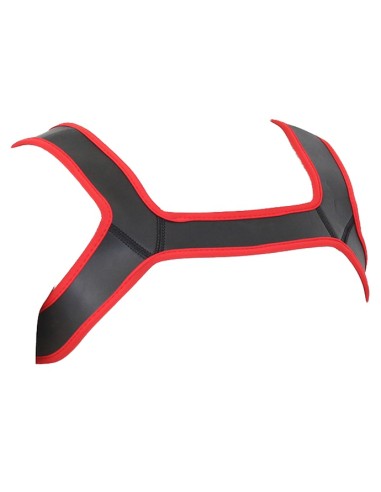Harnais en néoprène Neo Harness Noir-Rouge