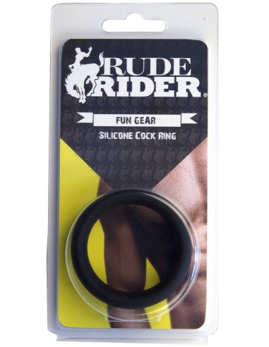 Cockring silicone Thick Ring Noir