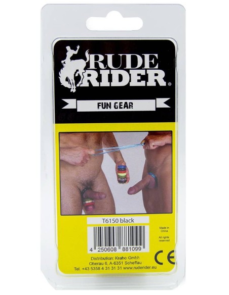Cockring souple Fat Stretchy Noir Cockring souple Fat Stretchy Noir
