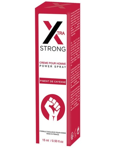 Crème de pénis X Strong Piment 15ml