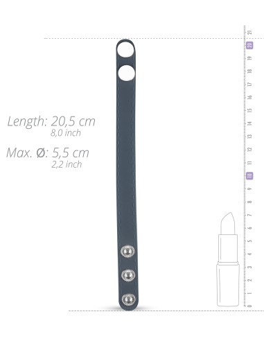 Cockring Cock Strap 15mm Noir