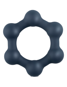 Cockring Hexagone avec boules