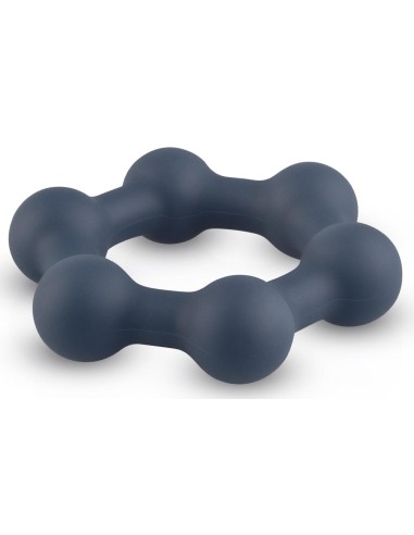 Cockring Hexagone avec boules
