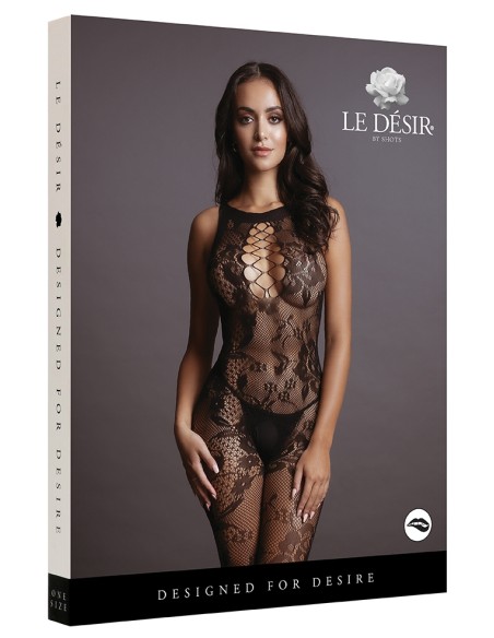 Combi sexy Criss Cross Neck Noir