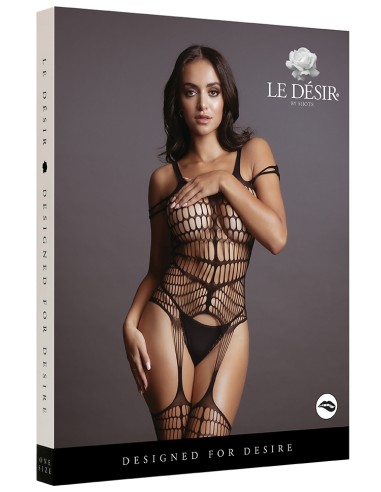 Combi sexy Shredded Noir