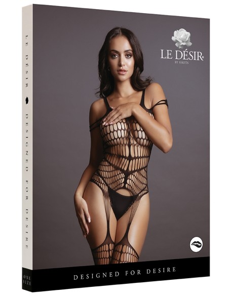 Combi sexy Shredded Noir