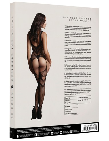 Combi sexy Suspender Noir