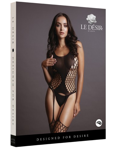 Combi sexy Fence Net Noir