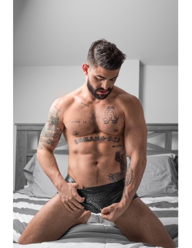 Boxer Zip Pouch Noir