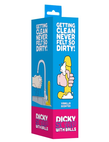 Savon pénis Dicky Soap jaune Savon pénis Dicky Soap jaune