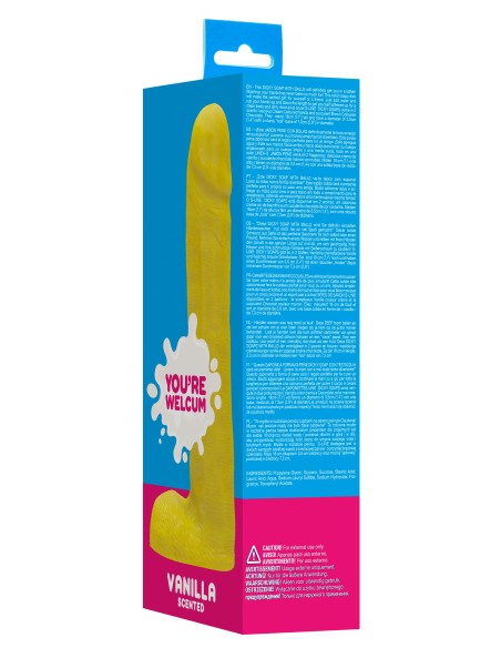 Savon pénis Dicky Soap jaune Savon pénis Dicky Soap jaune