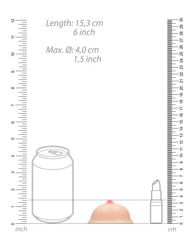 Savon Forme de sein Titty Soap