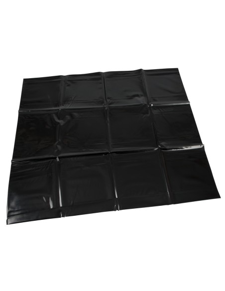 Taie d'oreiller noire en Vinyle 80 x 80cm