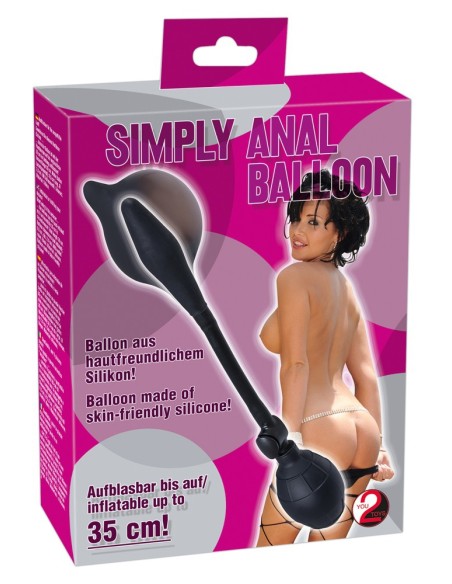 Ballon anal Simply Balloon Noir