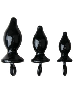 Pack de 3 plugs Tet Ass Noirs