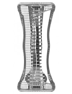 Masturbateur transparent SONO N°23 - 15cm