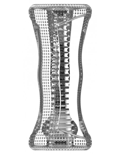 Masturbateur transparent SONO N°23 - 15cm Masturbateur transparent SONO N°23 - 15cm