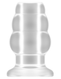 Plug Tunnel Hollow Sono n°50 - 8.5 x 5.7 cm Transparent