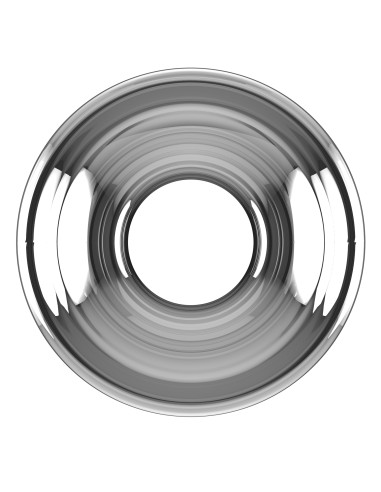 Plug Tunnel Hollow Sono n°50 - 8.5 x 5.7 cm Transparent