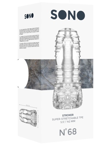 Masturbateur Super Stretch Sono N°68 Transparent