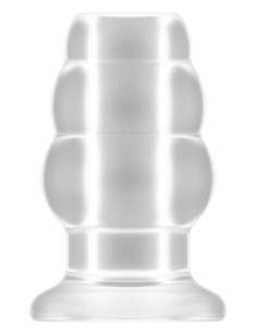 Plug Tunnel Hollow Sono N°51 - 11 x 7.1 cm Transparent