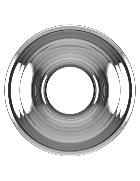 Plug Tunnel Hollow Sono N°51 - 11 x 7.1 cm Transparent