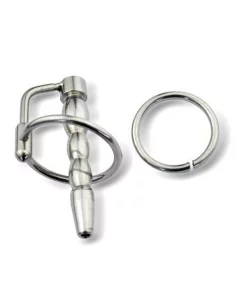 Plug percé 10mm avec anneau