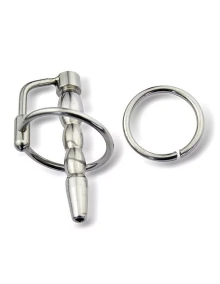 Plug percé 10mm avec anneau