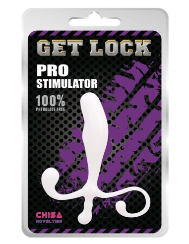 Stimulateur de prostate Pro Stimulator 9 x 2.5 cm Blanc