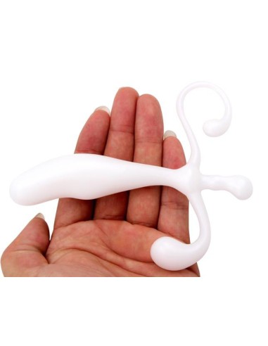 Stimulateur de prostate Pro Stimulator 9 x 2.5 cm Blanc
