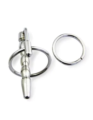 Plug percé 10mm avec anneau