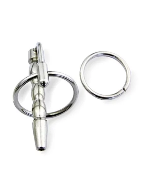 Plug percé 10mm avec anneau