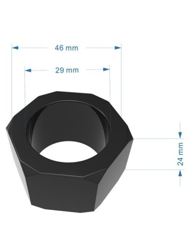 Cockring Nust Bolts 28mm