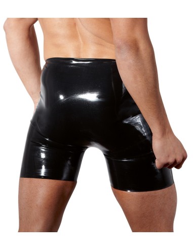 Short en latex avec Ouverture