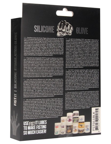 Gant texturé Silicone Fist It - Fist Anal - 5