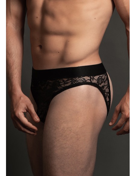 Bottomless lace Dentelle Noir