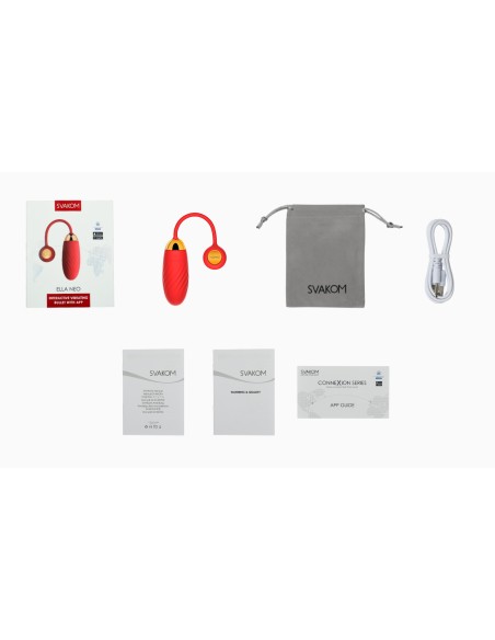 Oeuf vibrant connecté Ella Neo 8.5 x 3.2 cm