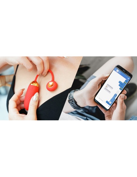 Oeuf vibrant connecté Ella Neo 8.5 x 3.2 cm