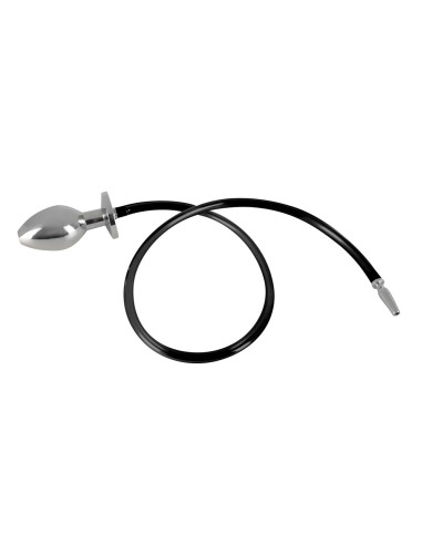 Plug Penis avec plug anal pour jeu Uro