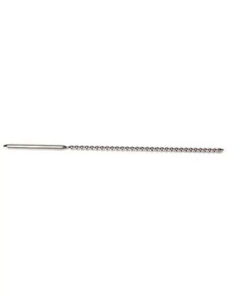 Tige d'urètre Métal Ribbed 17cm - 8mm Tige d'urètre Métal Ribbed 17cm - 8mm