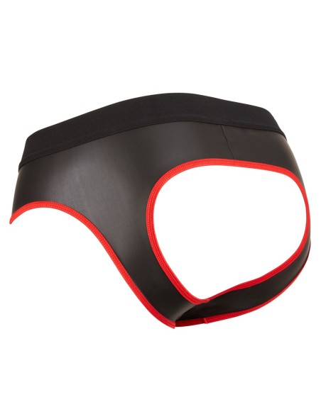 Jockstrap Joy Zip Noir-Rouge Jockstrap Joy Zip Noir-Rouge