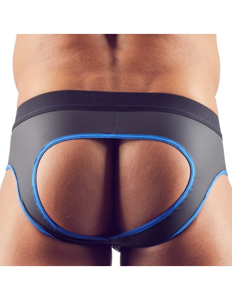 Jockstrap Joy Zip Noir-Bleu Jockstrap Joy Zip Noir-Bleu