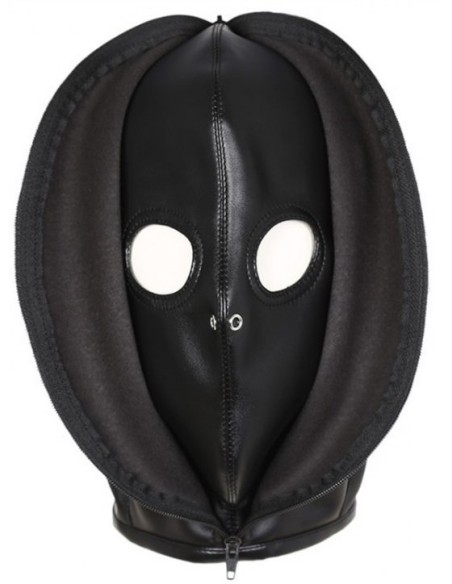 Cagoule Double Layer Simili noire