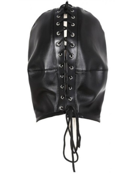 Cagoule Double Layer Simili noire