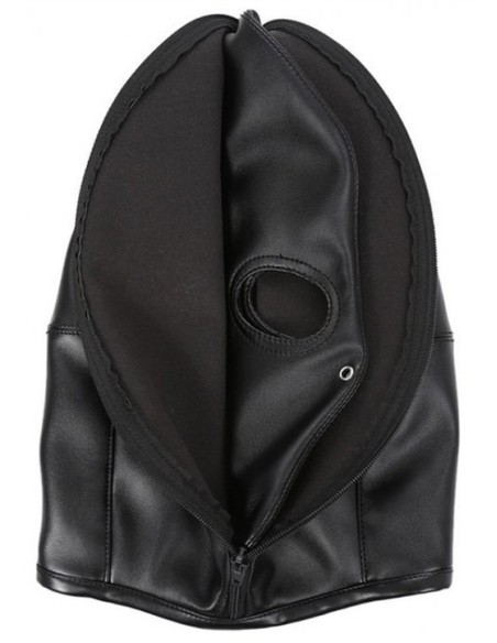 Cagoule Double Layer Simili noire