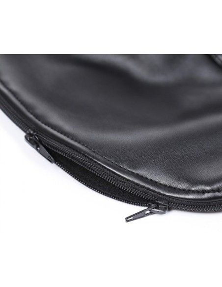 Cagoule Double Layer Simili noire