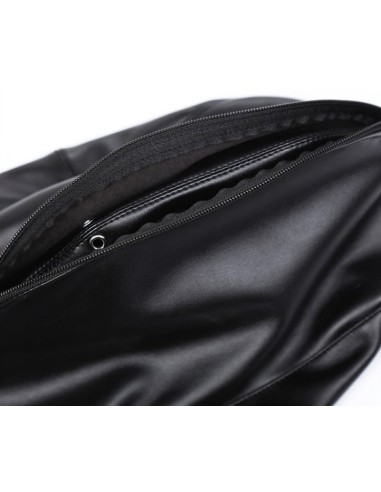 Cagoule Double Layer Simili noire