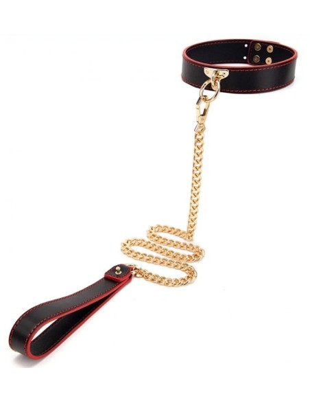 Collier Laisse Maestro Noir et Rouge Collier Laisse Maestro Noir et Rouge